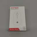 RAPIQUE R306C USB C Wireless Mouse, Type-C 2.4GHz Portable Computer Mouse, Silent Click, Ultra-Slim, 3-Speed DPI, 480 Hours Battery Life, for USB-C Laptops, MacBook, iPad, Surface Pro, MacOS - White