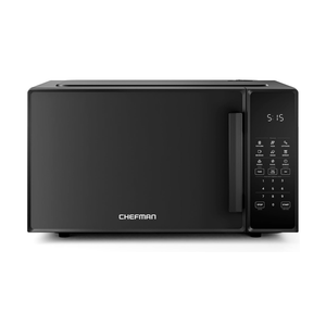Chefman Countertop Microwave Oven 1.1 Cu. Ft., 1000 Watts with 10 Power Levels, 6 Cooking Presets with One-Touch Express Cook, Eco Mode, Child Safety Lock, & Mute Button - Black