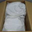 Goodluck 200PCS Gold Plastic Plates, Heavy Duty Disposable Gold Plates with 100 10.25 inch Dinner Plates and 100 7.5 inch Dessert Plates for Party, Holiday, Wedding, Thanksgiving