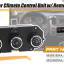 AC Heater Climate Control Unit Heat Defrost Compatible with RAM 1500 2500 3500 2013-2018 HVAC Climate Control Replace 68268189AA 68105021AC 68105021AD 68105021AE 68105021AF 68226600AA