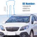 Engine Cylinder Valve Cover Gasket VS50807R VS50710 55573747 Valve Cover Gasket Set for Buick Encore 2013-2016