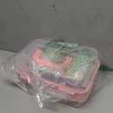 VLUSSO 3000Pcs Arts and Crafts Supplies for Kids Girls 8-12 Craft Kit with Pipe Cleaners Beads Crafts for Kids DIY School Supplies Set Crafting Box for Girls Boys Age 4-6, 6-8, 8-12 Years Gifts (Pink)