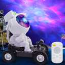 Astronaut Space Man Buddy Projector, 360 Star Projector Galaxy Nebula Light Sky LED Night Light Space Starlight Spaceman Lamp Gift for Kids Adults Bedroom Ceiling Room Decor