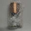 Copper Pepper Grinder or Pepper Mill, Manual Salt Grinder Refillable with Adjustable Coarseness, Black Pepper Grinder Made of Stainless Steel, Himalayan Salt and Sea Salt Grinder