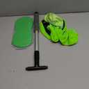 XINDELL 29-inch Windshield Cleaner Tool  Car Interior Window Cleaning Kit with Extended Long Handle & 4 Microfiber Pads, Auto Wiper Windshield Brush for Car, Trucks, SUVs, RVs & Home