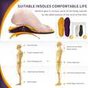 Insoles for Plantar Fasciitis, DynWalker Orthotic Inserts,Metatarsalgia Insoles,Relieve Achilles Tendonitis,overpronation,  M 8-8.5 | W 10-10.5