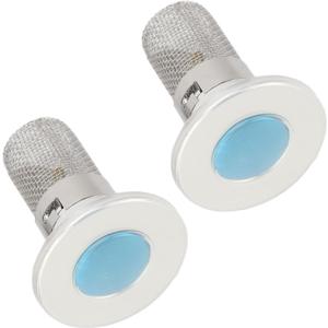 2 Pcs Stainless Steel Sink Drain Hair Catcher, Anti Smell Anti Clog Pop Up Drain Stopper, Bathroom Kitchen Wash Basin Sink Drain Straine