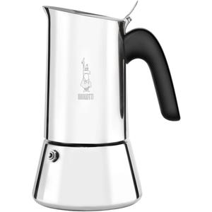 Bialetti Elegance Venus Induction 10 Cup Stainless Steel Espresso Maker