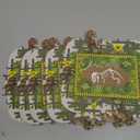 Dinosaur Disposable Paper Trays, 24Pcs Birthday Party Supplies for Popcorn, Nachos, Fries, Corn Snack Trays - Theme Party Decorations and Movie Favors