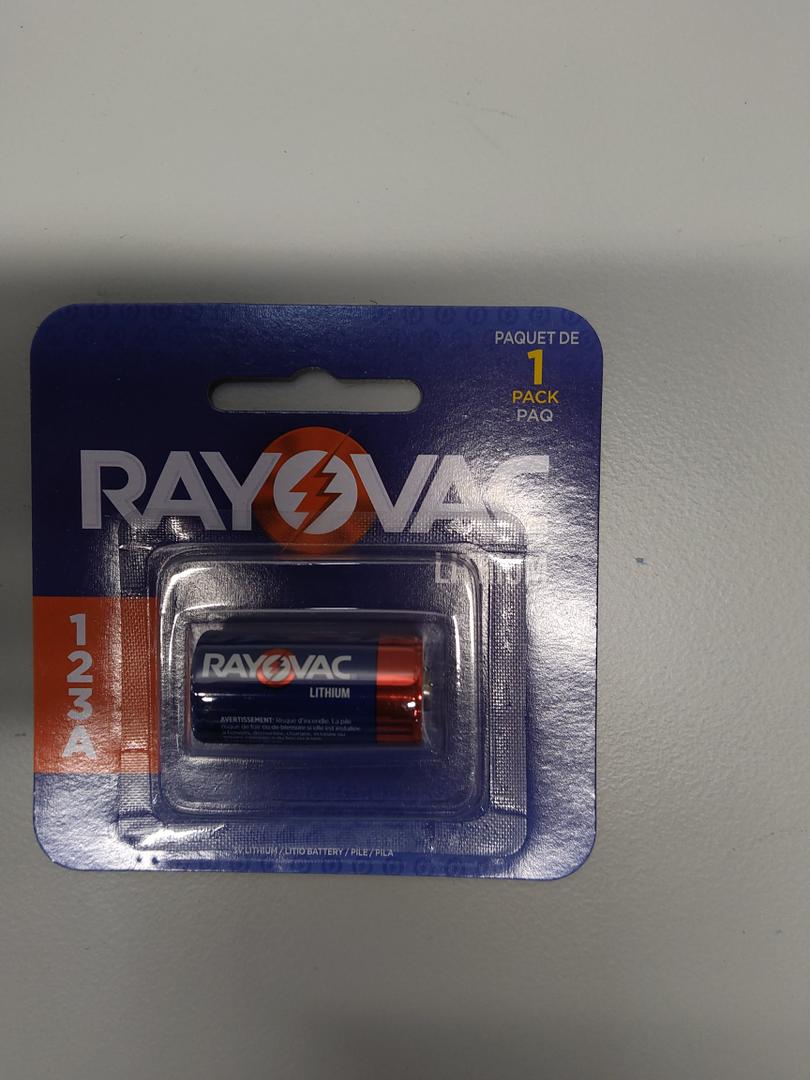 Rayovac 123A Batteries (6 Pack), 123A Lithium Batteries, Great For Cameras