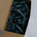 Joiedomi Clear Christmas String Lights Indoor,100 Count Mini White Fairy Light,19.4 FT Lighting Decor for Patio Dorm Classroom Bedroom Holiday Wedding Party Garland Birthday Festival,Green Wire, Warm White