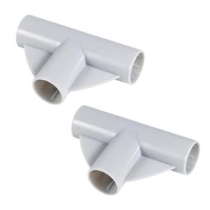 2pcs Baby Playpen Parts T-Shaped Joints, 3-Way Baby Playpen Replacement Parts T Connector 1in in Inner Diameter Baby Playpen Connectors Accessories for Baby Play Pen Yard