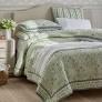The Company Store Company Cotton Sana Green King Cotton Quilt