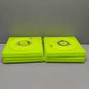 RoadHero 28 Inch 4 Pack Collapsible Traffic Safety Cones, Lime Green Pop-up Cones with Reflective Collar for Road Safety, Driving Training, Parking Lots