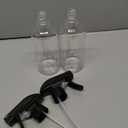 Uineko Spray Bottles 2-Pack, 10 Oz, Mist & Stream, Heavy Duty Spraying Empty Water Sprayer Bottle, BPA Free Plastic Refillable Containers for Cleaning Solutions, Plants, Hair, Essential Oils (Clear)