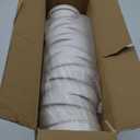 JOLLY PARTY 50pack 8oz Paper Soup Containers with Lids, Disposable Paper Food Cups, Ice Cream Cups, Food Storage with Vented Lids, Microwavable and Freezer Safe (White)