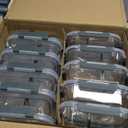 M MCIRCO 10-Pack,30 Oz Glass Meal Prep Containers 2 Compartments Airtight Lunch Bento Boxes with Lids, Glass Food Storage Containers, Microwave, Oven, Freezer and Dishwasher