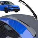 Glossy Black Rear Spoiler Wing Precision-Fit for 2022-2025 Honda Civic Sedan No-Drill Installation Durable ABS Sporty Aerodynamic Trunk Lip Spoiler (Sedan, Carbon Fiber)