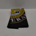 US Army Veteran Emblem Flag 3x5 Ft Double Sided Printing US Army Veteran Gold Crest Military Flags Durable Quality Decoration Outdoor & Indoor