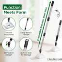 Bug Catcher Container & Extendable Stainless Steel Stick | See-Through Insect Trap for Spiders, Ants, Lizards | Humane Bug Catcher for Home | Educational Tool for Kids & Adults