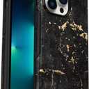 OtterBox iPhone 13 Pro (ONLY) Symmetry Series Case - Enigma (Black/Enigma Graphic), Ultra-Sleek, Wireless Charging Compatible, Raised Edges Protect Camera & Screen