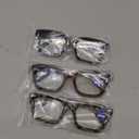 Readers for Women Oprah Style Square Reading Glasses with Spring Hinge Blue Light Blocking for Men Ladies