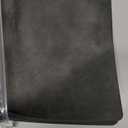 MOSAYT Vinyl Placemats Set of 8-12 X 17 Inch - Faux Leather 100% Waterproof Oil-Proof Wipeable PU Place Mats, Heat Resistant Reversible Table Mats for Kitchen, Dining, Outdoor (Dark Grey)