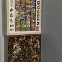 WOODEN.CITY 1000 Piece Wooden Jigsaw Puzzle Christmas Evening - Advanced Winter Jigsaw Puzzles for Adults - Xmas Scene Wood Puzzles with Unique Christmas Pieces & Unusual Shapes - 21,25 x 15,5 in