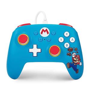 PowerA Nintendo Switch Wired Controller - Brick Breaker Mario, Mario Switch Controller, Detachable 10ft USB Cable, Plug & Play, Officially Licensed by Nintendo
