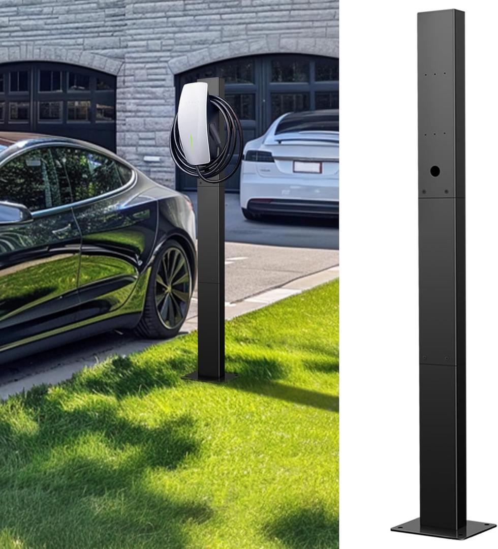 Wallbox Stand for Mobile Wallbox Tesla Charging Station for Outdoor Use, The Charging Station for Moblie Wallbox Tesla Charging Station, The Wallbox Carrier