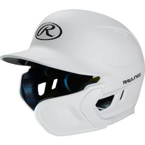 Rawlings | MACH ADJUST Batting Helmet with Extension Flap | Right Hand Batter | Senior (6 7/ 8" - 7 5/ 8") | Matte White