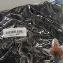 Grey Highlight Curly Wig Wear And Go Glueless Synthetic HD Lace Afro Wig 13x6 Black And White Skunk Stripe Kinky Curly (Oreo)