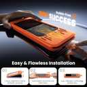 3-Pack for iPhone 16 Plus/15 Plus Screen Protector, 9H+ Tempered Glass, Scratch & Drop Resistant, Smooth & Clear, Easy Installation, Case Friendly, Full Coverage