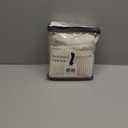 100% Blackout Shield Linen Blackout Curtains for Bedroom 96 Inches Long, Back Tab/Rod Pocket Living Room Drapes, Thermal Insulated Blackout Curtains 2 Panels Set, 50" W x 96" L,Cream