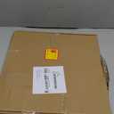 12.5" Microwave Turntable Compatible with Panasonic 12570000008334, 12 1/2 inch Replacement Microwave Glass Plate for Frigidaire 5304509437 (12.5" Small Coupler Hole)