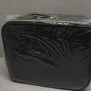 Makeup Travel Case, 16 Inch Makeup Artist Bag with Compartment and Dividers, Portable Cosmetic Bag for Women with Brush Storage Sturdy Dual Zip Closure, Waterproof, Durable, Gift for Her, Black (Extra Large)