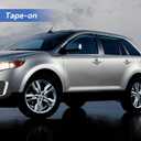 Window Visors Rain Guards for 2007-2014 Ford Edge, Out-Channel Window Vent Wind Deflectors Visors Shades for 2007-2015 Lincoln MKX