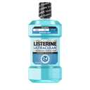Listerine Ultraclean Intense Antiseptic Mouthwash + Whitening Protection*, Everfresh Technology to Help Fight Bad Breath, Gingivitis, & Plaque, Tartar Control Oral Rinse, Intense Mint, 1L
