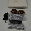 LADEESSE 3 Pack Bifocal Reader Sunglasses Women - Oversized Sun Reading Glasses Womens W/Cat Eye Vintage Outdoor UV400 Protection Eyewear （2.25）