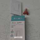 Kasa Apple HomeKit Smart Light Switch KS200, Single Pole, Neutral Wire Required, 2.4GHz Wi-Fi Light Switch Works with Siri, Alexa and Google Home, UL Certified, No Hub Required, White