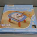 Kikidex Magnetic Drawing Board, Toddler Girl Toys for 12 Year Old, Doodle Board Pad Learning and Educational Toys for 1 2 3 Year Old Baby Kids Birthday Gift(Light Blue)