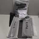 STWUI Outdoor-Projector-Screen-with-Stand - 120 inch Portable Projector Screen Indoor Outdoor Projector Screens 16:9 4K HD Lightweight Movie Screen with Carry Bag for Backyard Movie Night