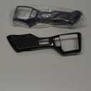 Car Center Console Steering Button Panel Trim Cover Compatible with Toyota Tundra/Sequoia 2014-2021 Tacoma 2016-2023 4Runner 2020-2024 Central Control Steering Panel Decorative Frame ABS Accessories (Carbon Fiber Pattern)