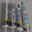 DAP Alex Plus Acrylic Latex Caulk, White, 10.1 Oz (7079818152) (4 Pack)