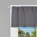 48-84 in. Adjustable Petite Caf Curtain Rod, 2-Pack, 7/16 in. Diameter, Silver