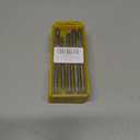 4 x Four-Flute Sawtooth Eccentric Drill Bit Multifunction Four Edged Serrated Eccentric Drill 4-Flute High Hardness Four Edged Serrated Drill Bit Set 4/5/6/8/10/12mm for Concrete Tile Ceramic Wood