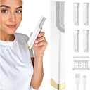 Facial Hair Removal for Women, Electric Dermaplane Razor for Women face, HEGEHE Rechargeable Sonic Dermaplaning Tool Perfect for Valentines Gift with Led Light, 3 Modes, 5 Replacement Blades.