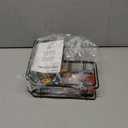 YASONIC Shower Caddy Corner, 3-Pack Adhesive Rustproof Stainless Steel Shower Shelves with Soap Holder, No Drilling Shower Organizer Corner for Dorm, Renters Bathroom, Black