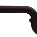 Westbrass A401-1-12 1-1/4" x 1-1/4" P-Trap with High Box Flange, Oi Rubbed Bronze