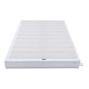 Amazon Basics Smart Box Spring Bed Base, 5-Inch Height Mattress Foundation, Tool-Free Easy Assembly, Full, 74"L x 53"W x 5"H, White